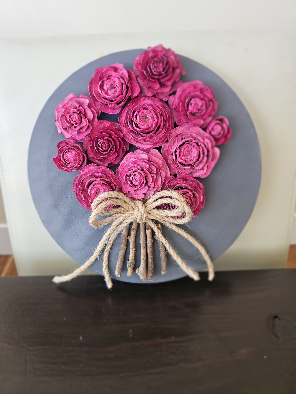 Pinecone Art - Rosy Hues - Picture 2 of 8